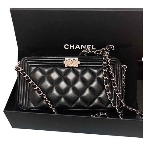 chanel boy wallet on chain replica|chanel wallet on chain trendy.